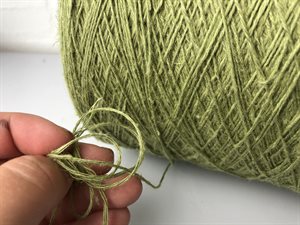 100 % ramie - drønlækker kvalitet i fern, 100 gram